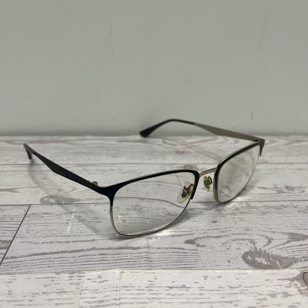 Ray-Ban RB6421 3004 Gunmetal Black Eyeglasses Frame only 54-18-145 Mens
